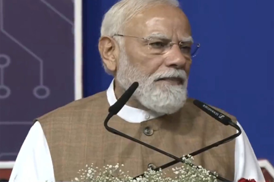 PM Narendra Modi inaugurates Kaynes SEMICON plant at Sanand, Gujarat