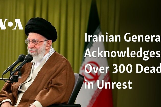 Iranian General Acknowledges Over 300 Dead in Unrest
