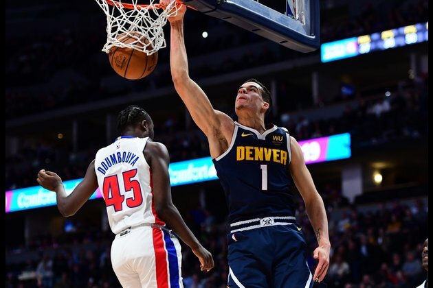 Grant's career-best 29 lift Nuggets past Pistons