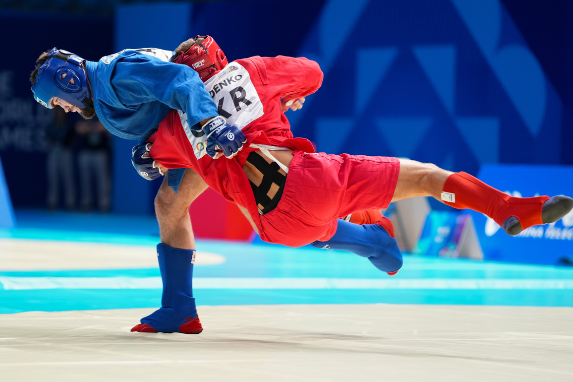(SP)CHINA-CHENGDU-THE WORLD GAMES 2025-SAMBO-MEN'S COMBAT -88KG-FINALS (CN)