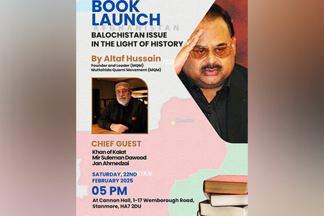 35th Khan of Kalat to address MQM Leader Altaf Hussain's book launch in London