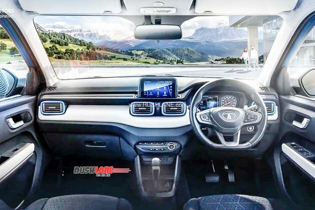 Tata Punch AMT Confirmed At Launch - Official Interior Photo Revealed