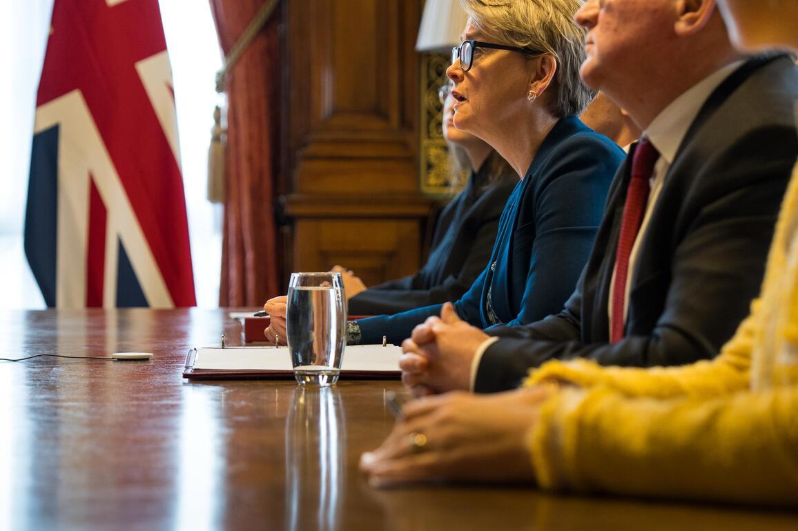 BRITAIN-LONDON-VIRTUAL MEETING-STRAIT OF HORMUZ