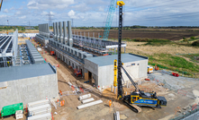 Very low carbon precast piles are being driven by RBL using a Junttan fully electric-driven rig as the company moves towards its sustainability goals 