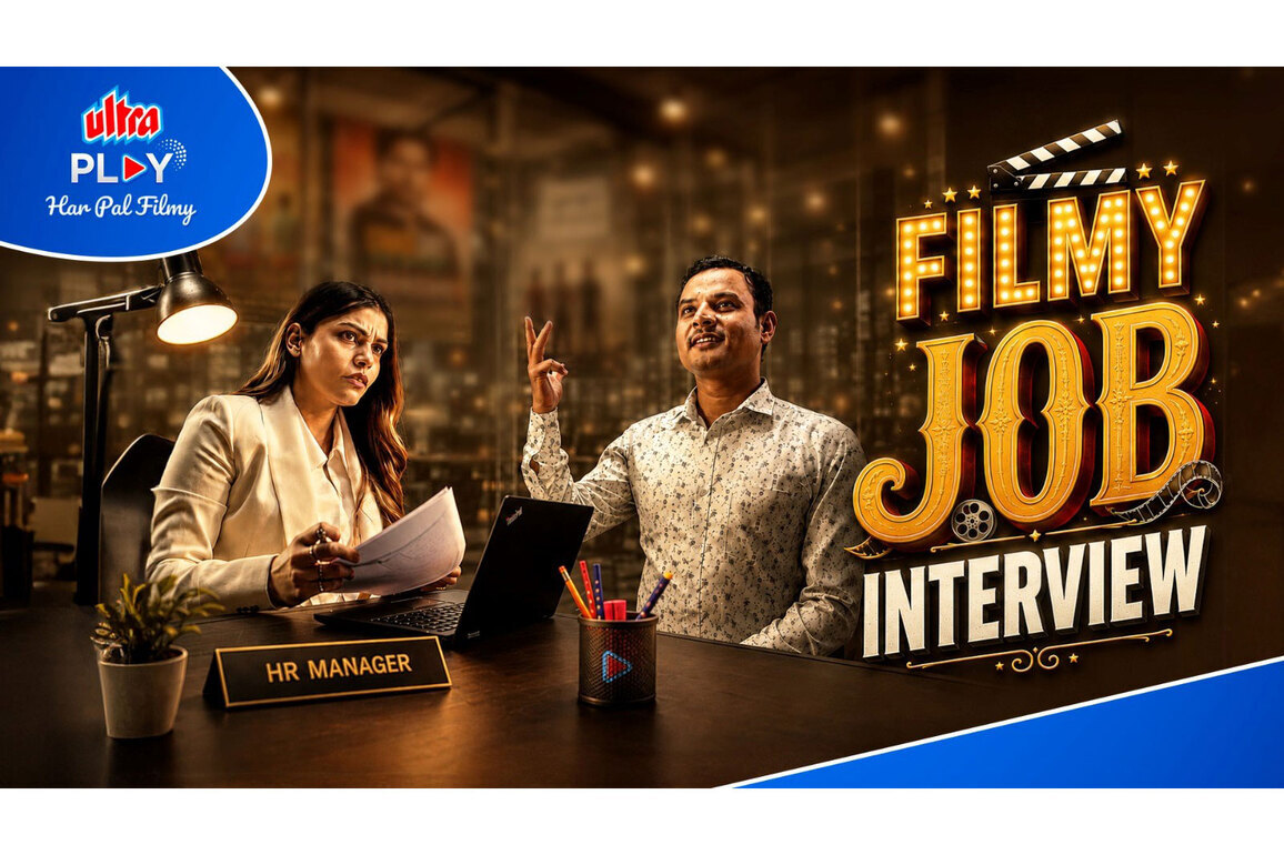Ultra Play OTT's Spoof-Style Digital Ad Turns Workplace Stress into a Bollywood Moment