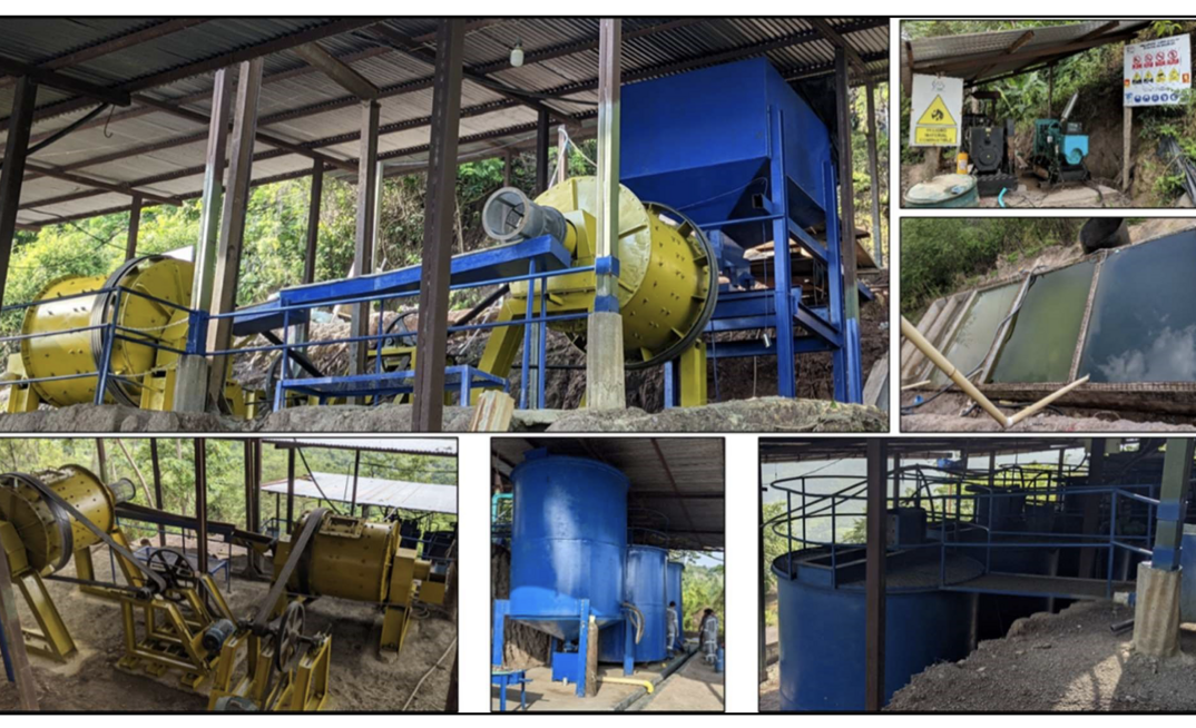 Planta piloto da Aguia, em Santa Bárbara, na Colômbia