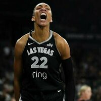 A'ja Wilson posts dominant double-double in Aces win over Valkyries