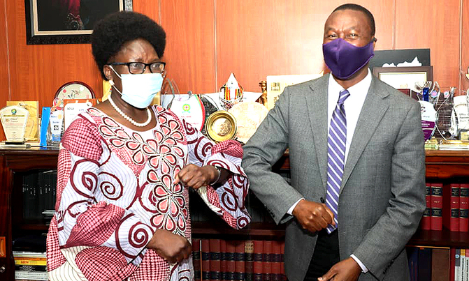 Muntu meets Kadaga over party funding Muntu meets Kadaga over party funding