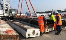  The first TTMJ test sample being prepared ready for installation into the shaft