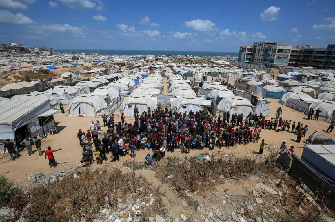 Israel military denies firing at civilians near humanitarian aid center in Gaza