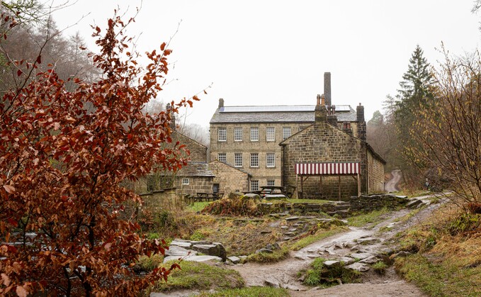 Solar panels on Gibson Mill, a Grade II property in West Yorkshire | Credit: National Trust, 