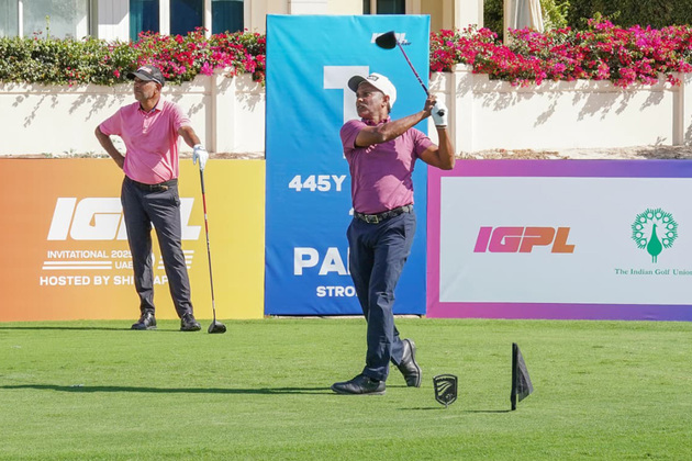 Indian golf legend Chawrasia holds two-shot lead with in-form Bhullar in close chase at IGPL
