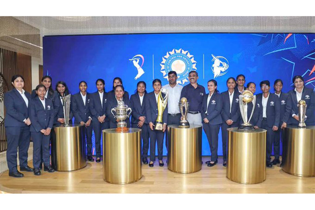 World Cup-winning Indian blind women's cricket team visits BCCI headquarters