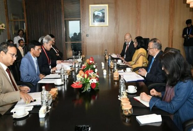 Union Minister Mandaviya holds meeting with WHO Chief on sidelines of G20 Health Ministers meeting