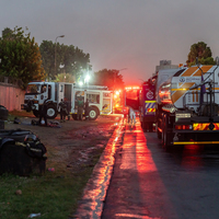 (SpotNews) SOUTH AFRICA-JOHANNESBURG-CHEMICAL FACTORY-FIRE-AFTERMATH