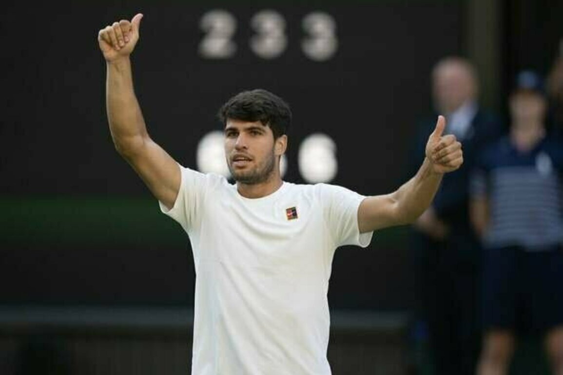 Carlos Alcaraz one win from Wimbledon three-peat