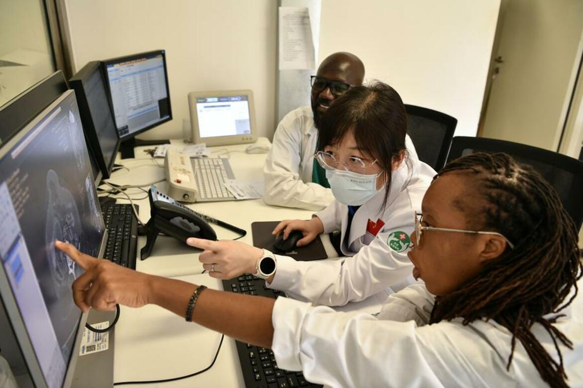 Feature: Chinese doctors bring tech, training and trust to Guinea's hospital