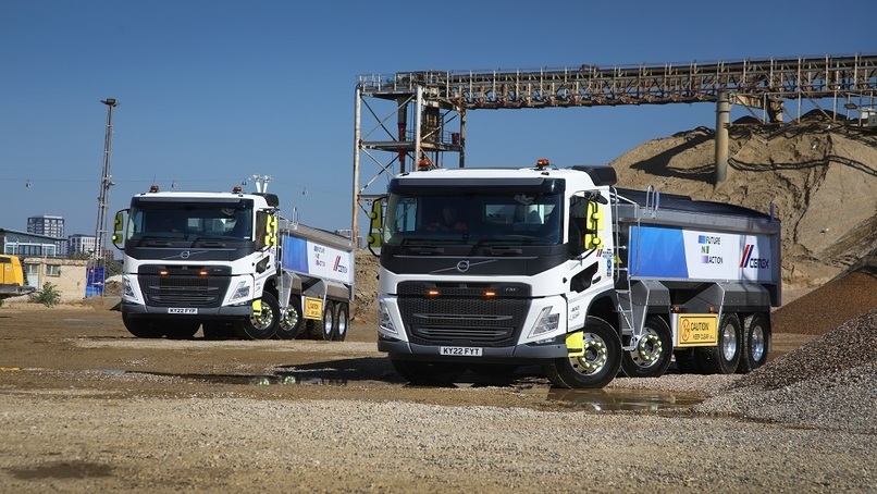 CEMEX expands logistics fleet with ten new lower emission tippers
