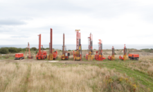  Some of the rigs that make up the current Drilcorp fleet of machinery