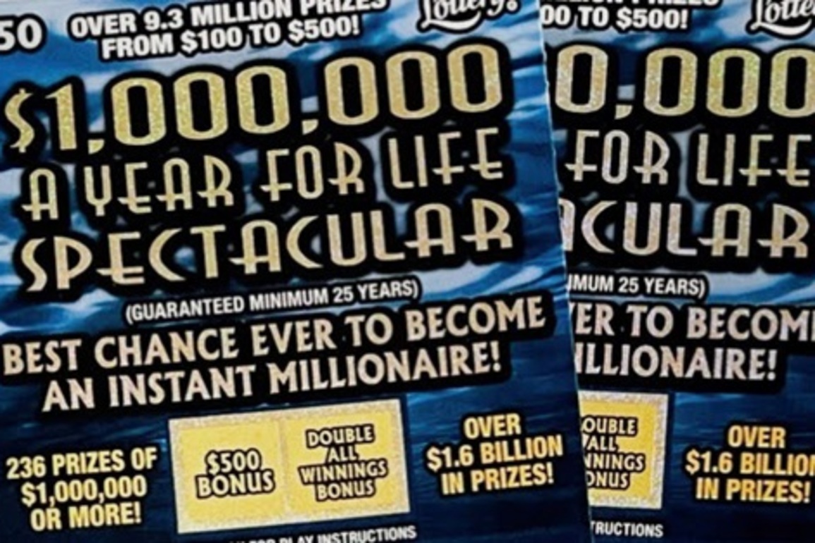 Hillsborough County Man Won $1 Million Prize Playing Scratch-Off Game