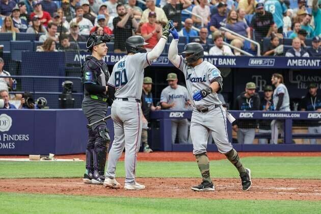 Streak-busting Marlins seek series victory over Rays