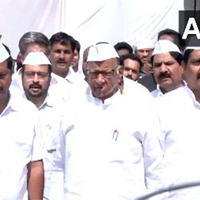 NCP-SCP chief Sharad Pawar hoists party flag on 26th foundation day
