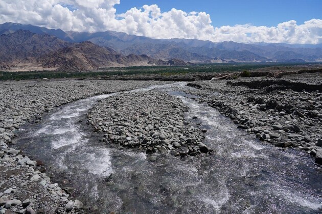 Ladakh channels 90 million litres of glacier water daily to irrigate 1,000 acres
