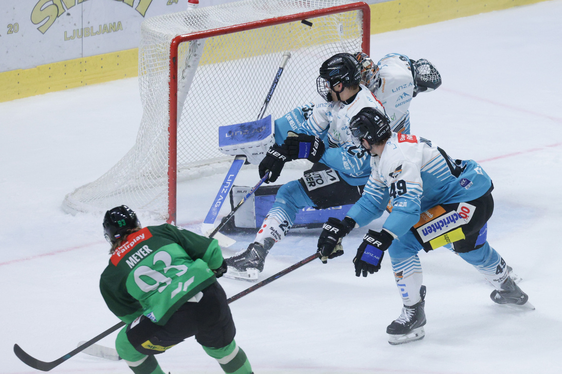 (SP)SLOVENIA-LJUBLJANA-ICE HOCKEY-WIN2DAY LEAGUE-HK OLIMPIJA VS STEINBACH BLACK WINGS LINZ