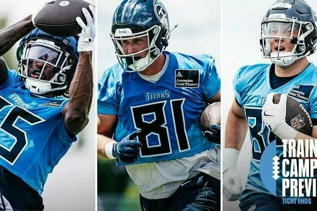 Titans 2025 Training Camp Preview: A Look at the Tight Ends