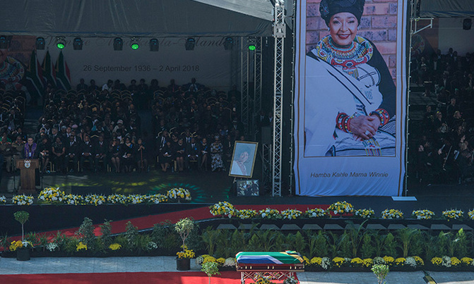 S.Africa lays to rest 'Mama' Winnie Mandela S.Africa lays to rest 'Mama' Winnie Mandela