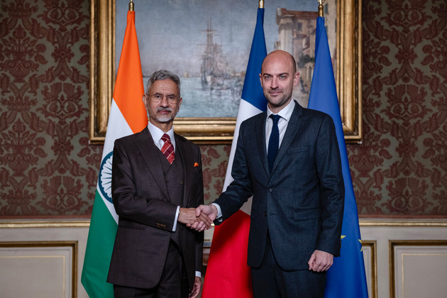 Natural that strategic partners consult closely during global uncertainty: EAM Jaishankar meets his French counterpart Jean-Nol Barrot