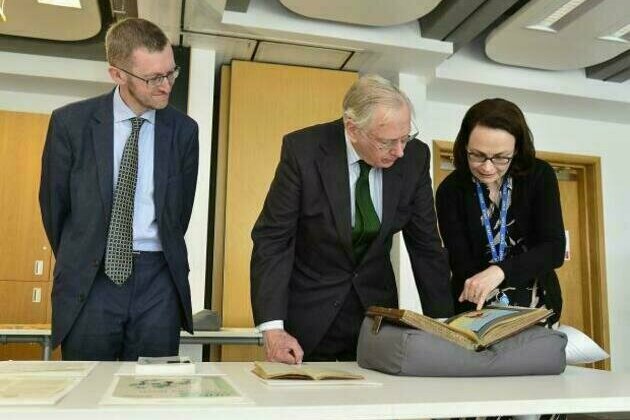 HRH The Duke of Gloucester visits PRONI to mark 100 years of archives