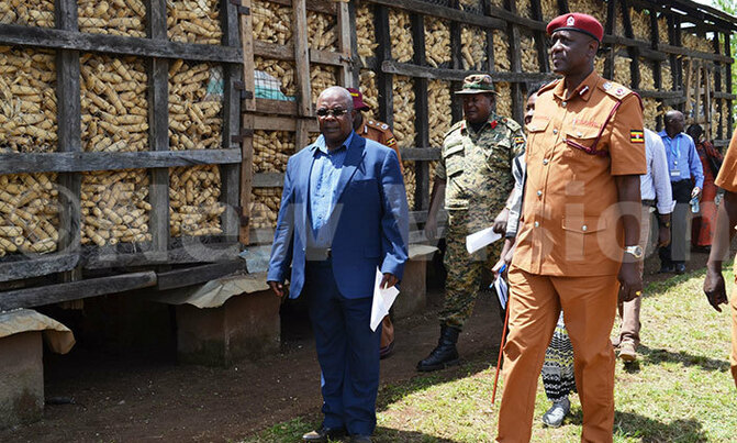 Karamoja receives over 286.2 metric tonnes of maize grain Karamoja receives over 286.2 metric tonnes of maize grain