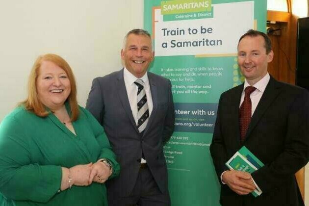 Long praises Samaritans for 'life-saving' work in prisons