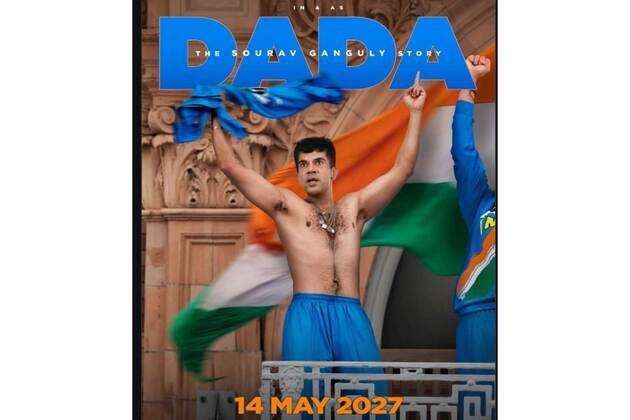 'Dada': RajKummar Rao recreates Sourav Ganguly's iconic Lord's celebration in first-look poster