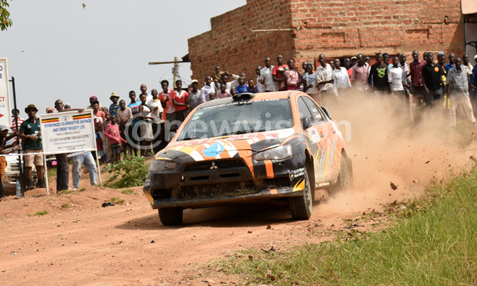 Masaka rally: Ashraf eyeing podium finish Masaka rally: Ashraf eyeing podium finish