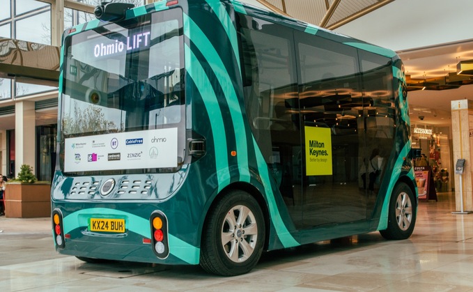 The StreetCAV bus is set to begin trials in Milton Keynes in December 2024 | Credit: SMCCL