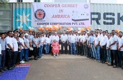 Cooper Corporation flags off EPA-compliant genset exports to USA and Japan