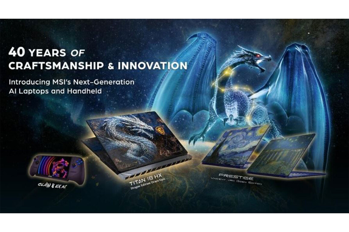 MSI Showcases Latest Gaming Laptops and Its First NVIDIA RTX Spark-Powered Laptop at COMPUTEX 2026