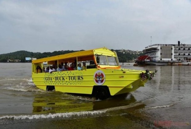 Goa Tourism launches one of its kind amphibious bus - Photos