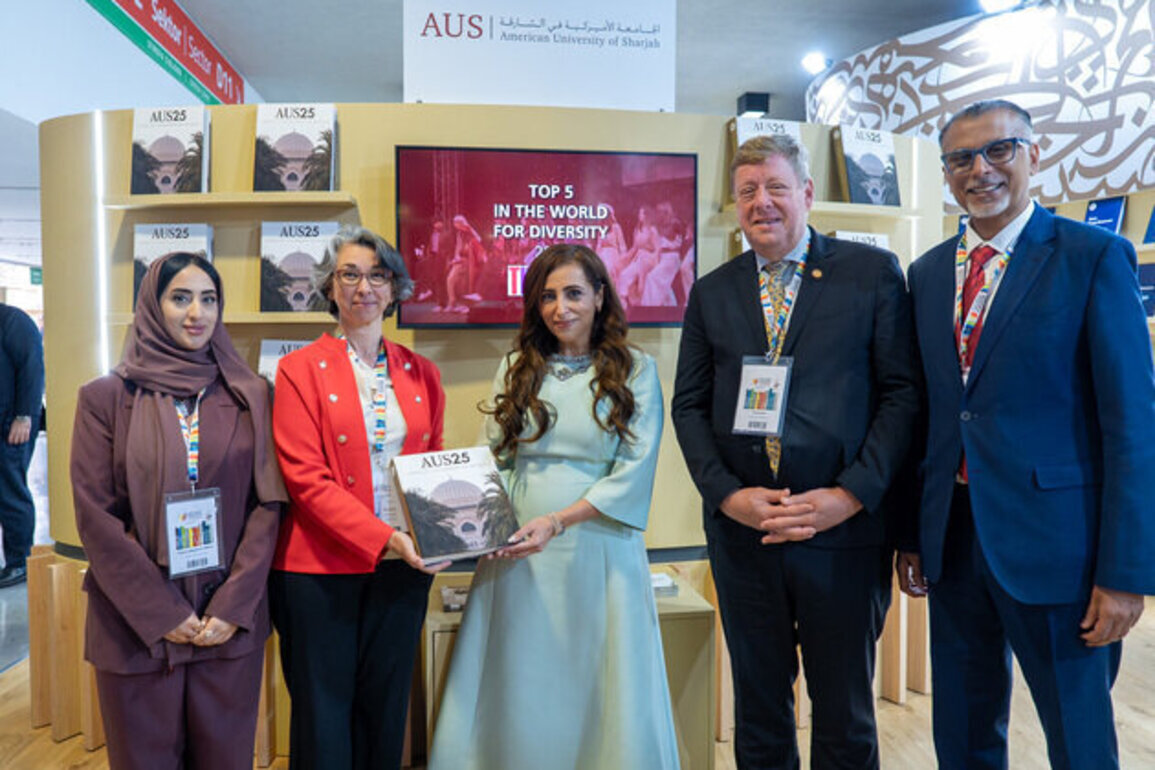 Bodour Al Qasimi launches AUS Press during Warsaw International Book Fair