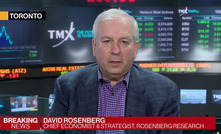 David Rosenberg sees gold going to $3,000/oz on the back of slowing global economic growth, and possibly worse economic news