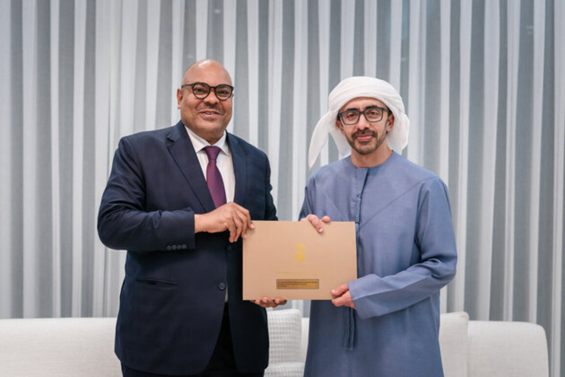 UAE President receives written message from President of Tanzania
