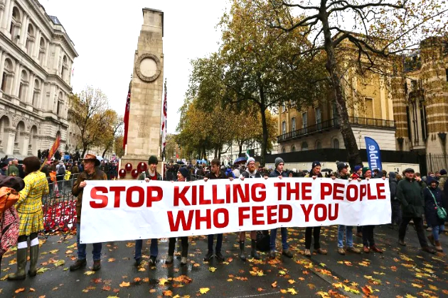 Farming groups hold protest over Cap proposals in Dublin