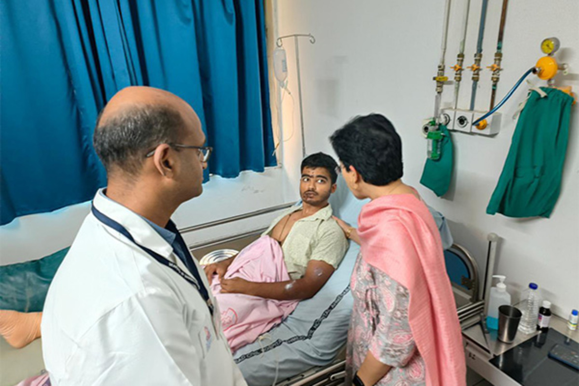 "Heartbreaking": Former Delhi CM Atishi meets people injured in Ahmedabad plane crash