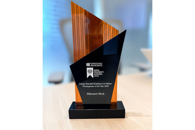 M3M's Billionaires' Block Wins Unique Branded Residences' Master Development Award at the India Property Awards 2026