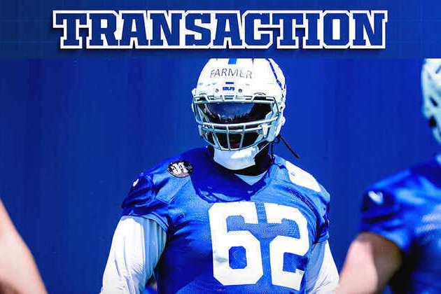 Colts sign 2026 draft picks Jalen Farmer, Bryce Boettcher