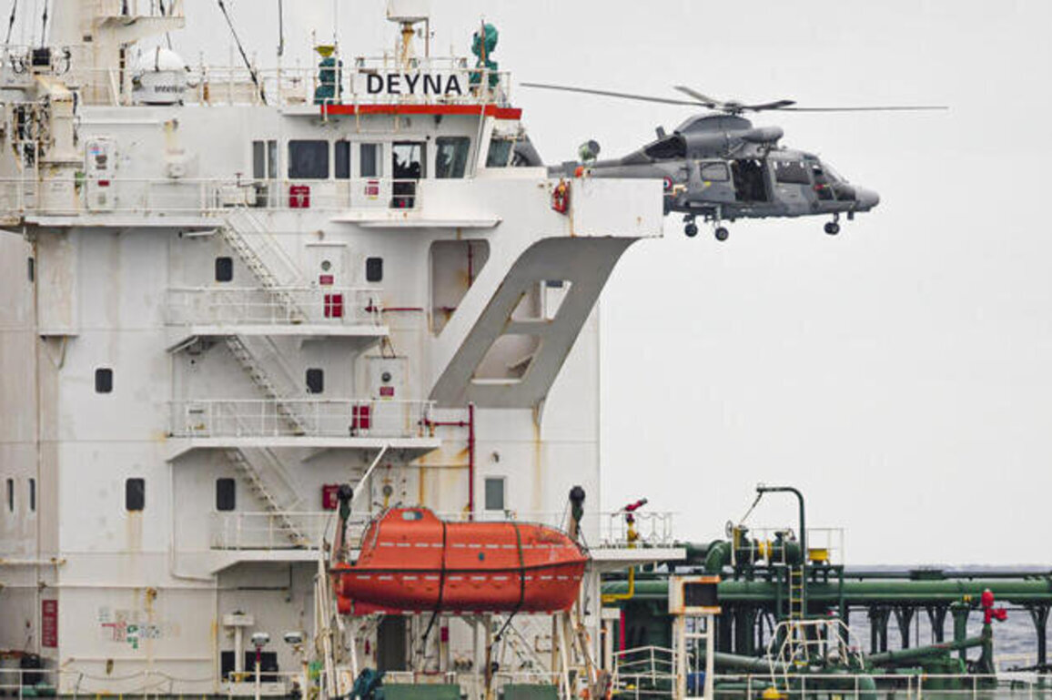 French navy boards Russia-linked tanker in Mediterranean
