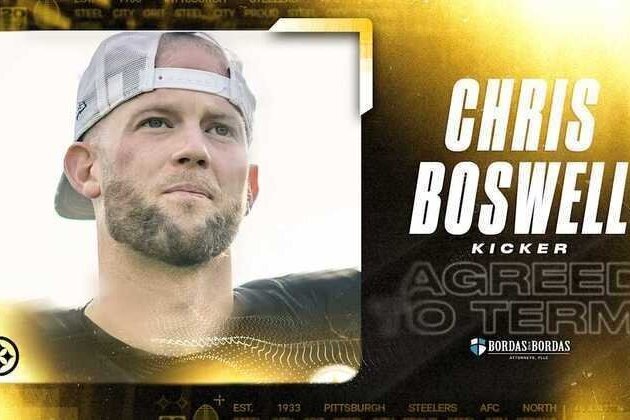 Steelers agree to terms with Boswell