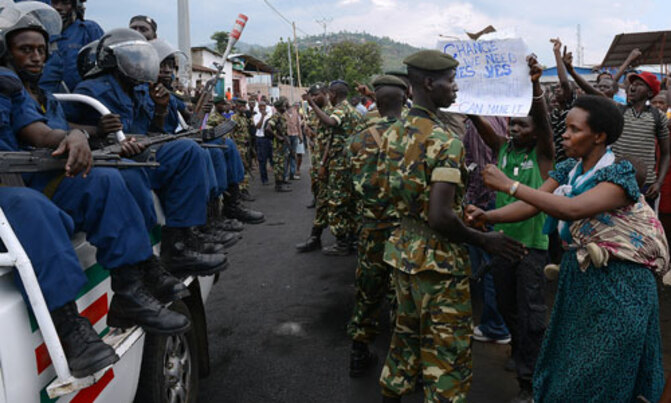 Soldier killed as Burundi hit by more protests Soldier killed as Burundi hit by more protests